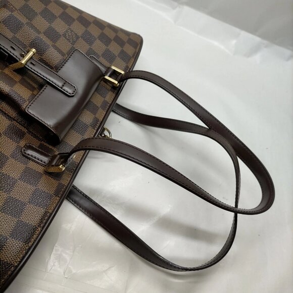 Authentic Louis Vuitton Manosque PM Brown Damier Hand Bag mn780-112525 - Picture 5 of 16